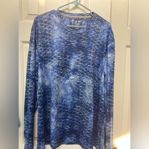 Reel Legends Mens Scales Reel-Tec Long Sleeved T-shirt. XL. 💯 poly. Imported.